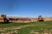 رفع تصرف ۹۷ هزار متر مربع از اراضی ملی در خوزستان