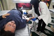 استقرار اكیپ خونگیری سازمان انتقال خون در نفت و گاز مارون