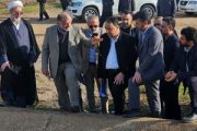 بازدید میدانی مدیرعامل سازمان آب و برق خوزستان از شبکه‌های آبیاری و تأسیسات آبی شهرستان دزفول