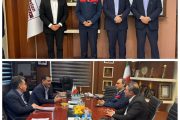 دیدار مدیر شعب بانک مسکن استان با مدیرعامل شرکت فولاد اکسین خوزستان / گامی در جهت توسعه همکاریهای مالی و سرمایهگذاری