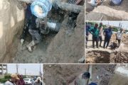رفع مشكل آب مناطق زرگان و کوی فدک در اهواز