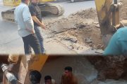 اتمام عملیات اصلاح خط ۳۰۰ میلی‌متری آب در کیانپارس