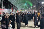زائران اربعین حسینی در مرز شلمچه/ گزارش تصویری