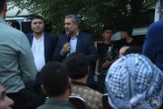 نشست صمیمانه شهردار اهواز با ساکنین کوی منبع آب