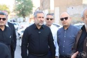 بازدید شهردار اهواز از پروژه تعریض خیابان نهج البلاغه