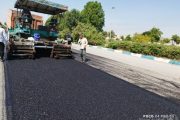 اجرای عملیات روکش آسفالت معابر کوی پردیس