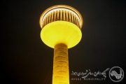 نورپردازی مخزن بتنی آب محله کمپلو با حضور شهردار اهواز به بهره‌برداری رسید