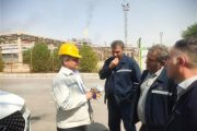 دیدار سرپرست مدیریت منابع انسانی نفت و گاز مارون با كاركنان عملیاتی