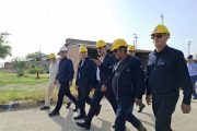 بازدید میدانی مدیرعامل مناطق نفت‌خیز جنوب از تأسیسات عملیاتی مارون؛ تأكید بر تولید پایدار، ایمنی و سلامت سرمایه انسانی
