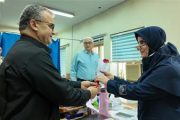 بازدید مدیرعامل شركت نفت و گاز كارون از مراكز درمانی صنعت نفت اهواز