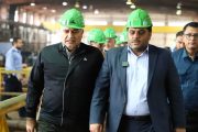 نوآوری و تعهد در لوله‌سازی اهواز / فرماندار از مدیرعامل و كارگران تقدیر كرد