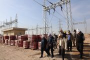 بازدید مدیرعامل شرکت برق منطقه‌ای خوزستان از وضعیت شبکه برق ناحیه شمال استان