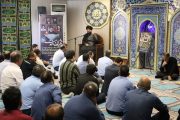 برگزاری مراسم بزرگداشت شهادت آیت‌الله رئیسی و همراهان شهیدش در مناطق ستادی و عملیاتی شركت نفت و گاز اروندان