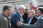 وزیر نیرو برای بهره برداری از چند طرح صنعت آب و برق وارد خوزستان شد