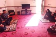 دیدار با خانواده كاركنان متوفی ناشی از كار شركت نفت و گاز اروندان