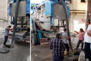 لایروبی و لجن‌برداری بیش از ۴ هزار حلقه منهول شبکه‌ی جمع‌آوری فاضلاب در اهواز