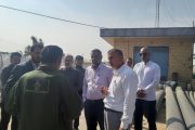 بازديد مديرعامل شركت آب و فاضلاب اهواز از تاسيسات آبرسانی شهر شيبان