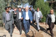 بازديد از روند ساخت تصفيه خانه فاضلاب غرب اهواز