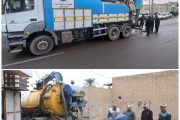لایروبی و شُست‌وشوی بیش از ۲۵۵ کیلومتر از خطوط شبکه فاضلاب اهواز