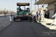 آغاز مجدد پروژه محرومیت‌زدایی در غرب اهواز؛ آسفالت ۶۷هزار متر مربع از معابر کم‌برخوردار
