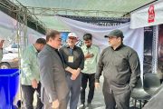 بازدید میدانی مدیرعامل گروه فولاد خوزستان از موکب شهدای شرکت در پایتخت
