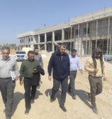 بازدید مدیرعامل شرکت آبفا اهواز از روند ساخت موزه دفاع مقدس خوزستان
