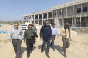 بازدید مدیرعامل شرکت آبفا اهواز از روند ساخت موزه دفاع مقدس خوزستان