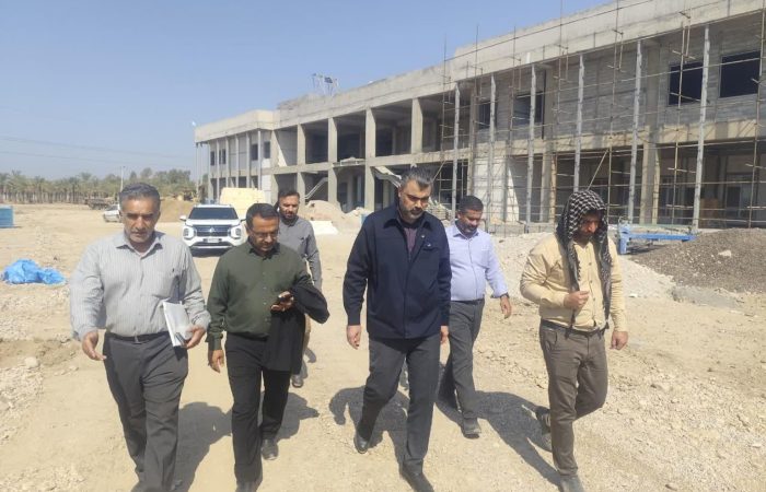 بازدید مدیرعامل شرکت آبفا اهواز از روند ساخت موزه دفاع مقدس خوزستان