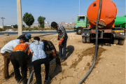 اقدام فوری آبفا آبادان برای جلوگیری از پس‌زدگی فاضلاب در دو منطقه مسکونی