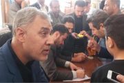 حضور مدیرعامل شرکت آبفا خوزستان در میز خدمت شهرستان دشت آزادگان