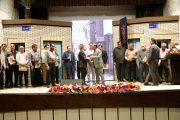 برگزاری مراسم گرامیداشت هفته دفاع مقدس و هفته وحدت در سازمان آب و برق خوزستان
