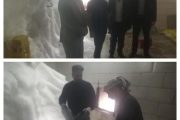 بازدید سرپرست اداره صمت شهرستان کارون از کارخانه یخ