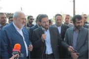 وزیر نیرو روند اجرایی تصفیه خانه غرب اهواز را بررسی کرد