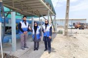 پایش مستمر کیفیت آب شرب در مرز شلمچه؛ کارشناسان آبفا خوزستان در آماده‌باش کامل خدمت‌رسانی به زائران اربعین حسینی(ع)